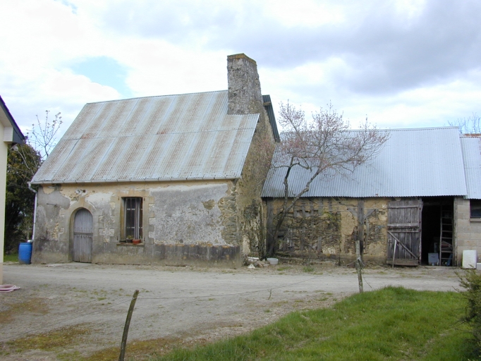 La ferme du Pavillon de la Pipardière ; Vue générale sud-est