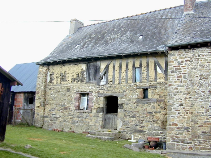 Logis de ferme à la Grande Béguinière ; Vue générale sud-est
