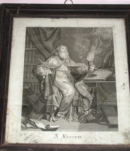 Estampe 1 : Saint Augustin