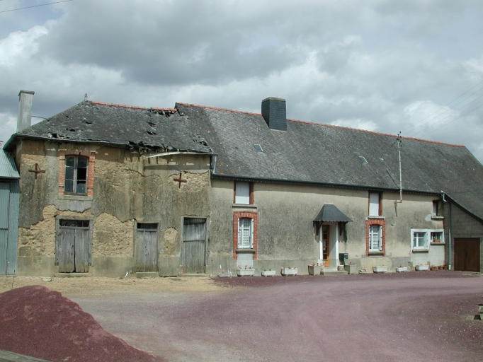 Vue générale de la façade sud