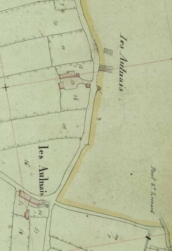 Exatrait du cadastre de 1845