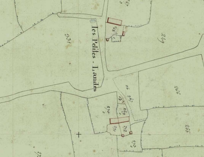 Extrait du cadastre de 1845