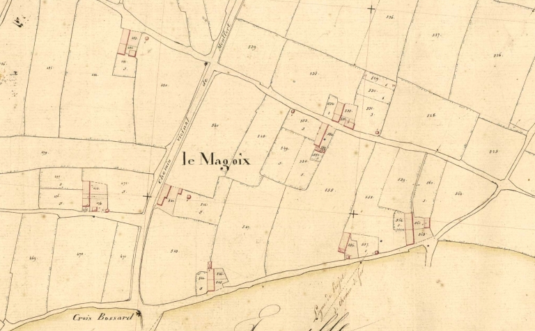 Écart, le Magois (Breteil) ; Village et écarts sur la commune de Breteil