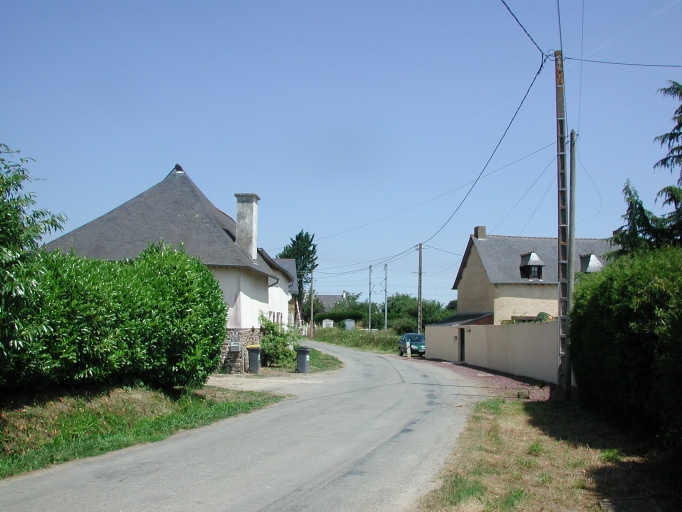 Vue générale sud de l'écart ; L'écart de la Nouette