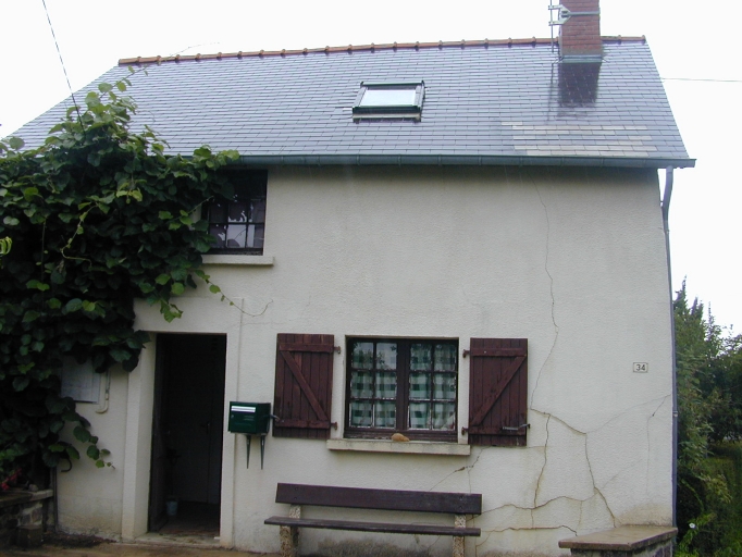 Vue générale de la façade sud