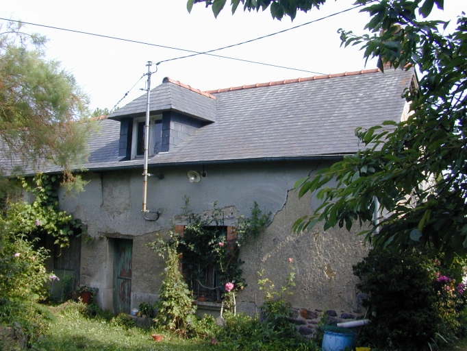 Façade sud de la maison