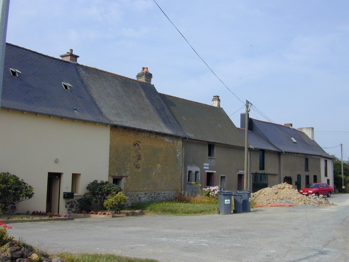 Vue générale de l'est de l'alignement
