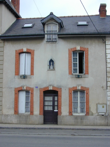 Façade sud de la maison
