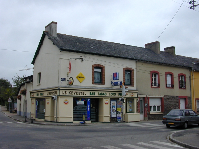 Vue sud ouest de l'alignement