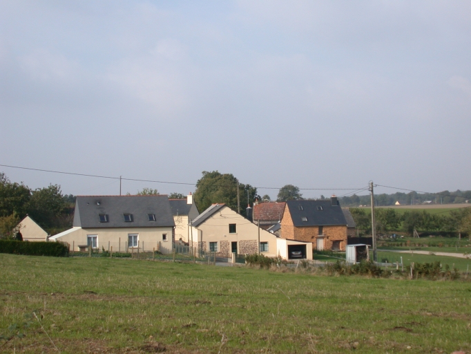 Vue générale du hameau