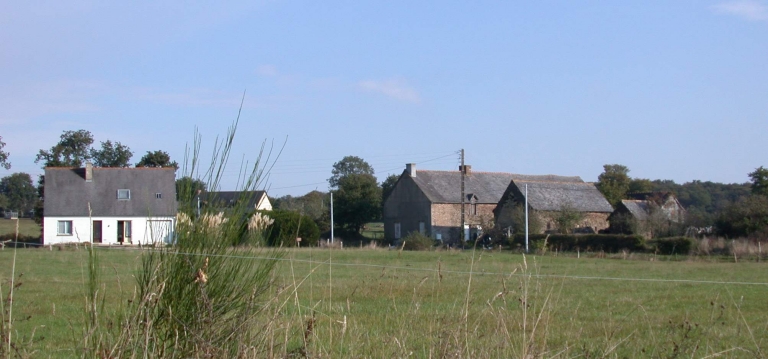 Vue générale du hameau de l'Epinette