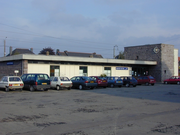 Vue générale sud-ouest de la gare actuelle