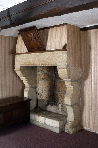 Etage, cheminée du pignon sud