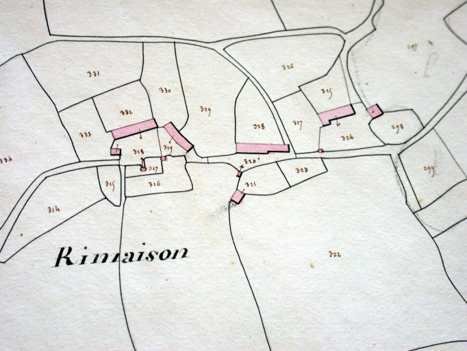 Extrait du cadastre ancien de 1829, section N3 (A.D. 56, série 3P)  ; Extrait du cadastre ancien de 1929, section N3 (A.D. 56, série 3P) 
