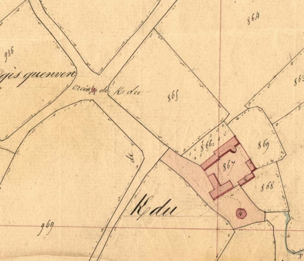 Croix de chemin, Kerdu (Ploumilliau)