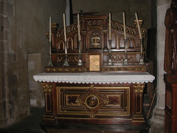 Vue générale de l'autel