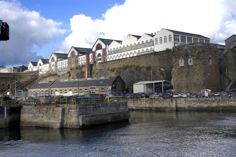 "Ensemble de construction navale dit "ateliers des Capucins", plateau des Capucins (Brest)"