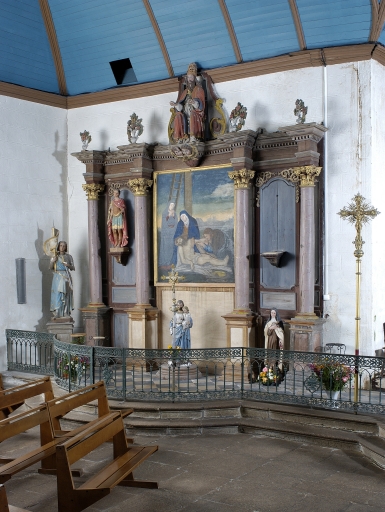 Retable du bras nord