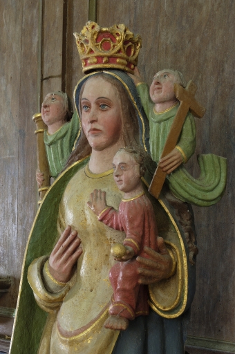 Statue de la Vierge à l'Enfant dite Notre-Dame de la Clarté