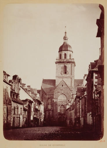 Elévation nord. Photographie de Jules Duclos, avant 1862 (Musée de Bretagne, Rennes)