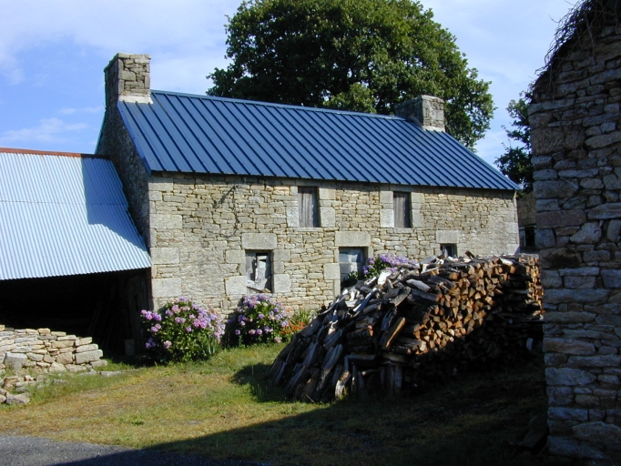 Ancien logis (parcelle 39), élévation sud