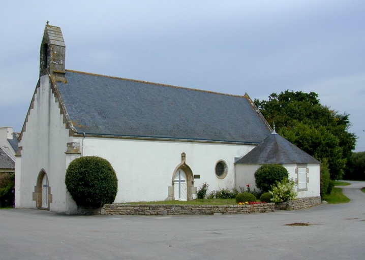 Chapelle, vue générale sud ; Sainte Marguerite, chapelle 