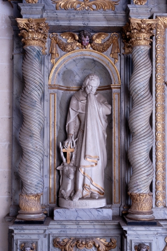 Statue : Saint Hubert