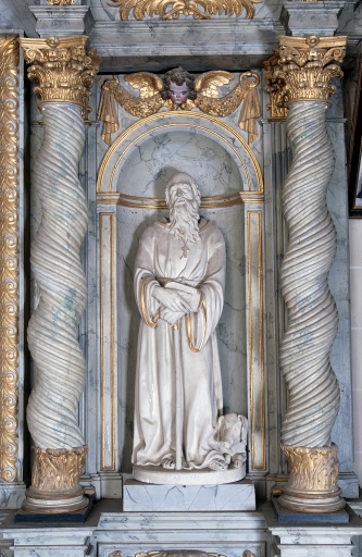 Statue : Saint Antoine l'ermite