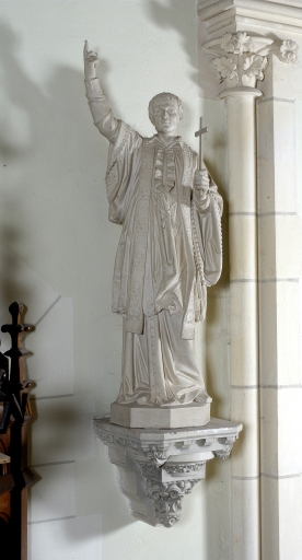 Statue sur culot : Bienheureux Louis Marie Grignon de Montfort