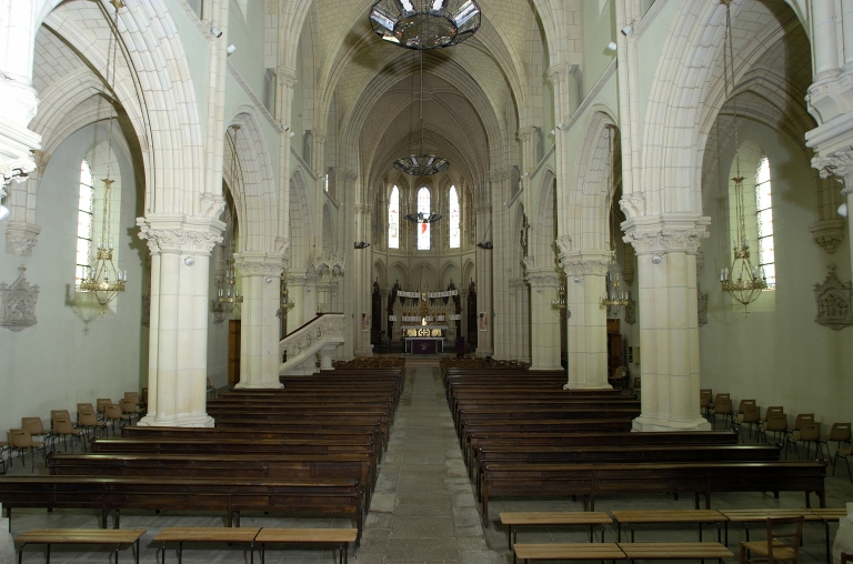 Vue générale vers le choeur