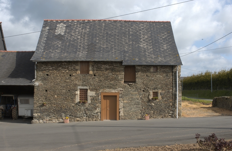 Maison de la Héraudière ; Vue générale de la façade sud de la maison