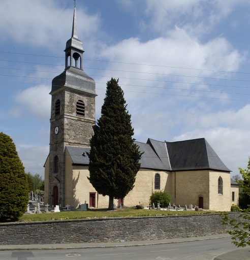 Église paroissiale Saint-Loup, route du Petit Bois (Domloup)