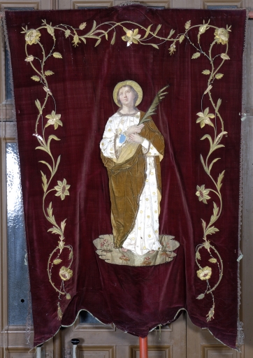 Face portant sainte Justine