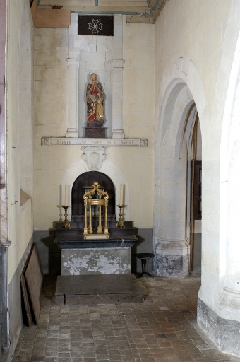 Vue générale ; Chapelle nord : vue générale