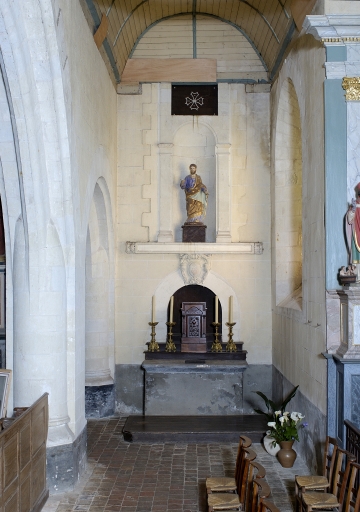 Vue générale ; Chapelle sud : vue générale