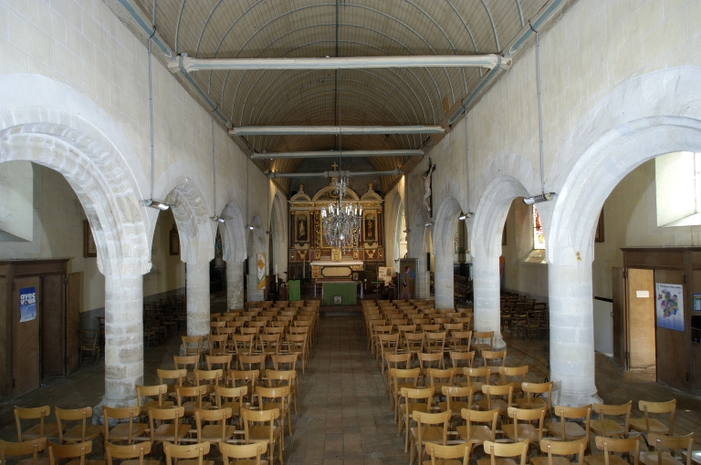Vue générale vers le choeur