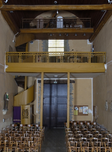 Vue générale prise de la nef