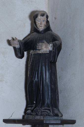 Statue : Saint moine non identifié 