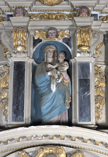 Statue : Vierge à l'Enfant