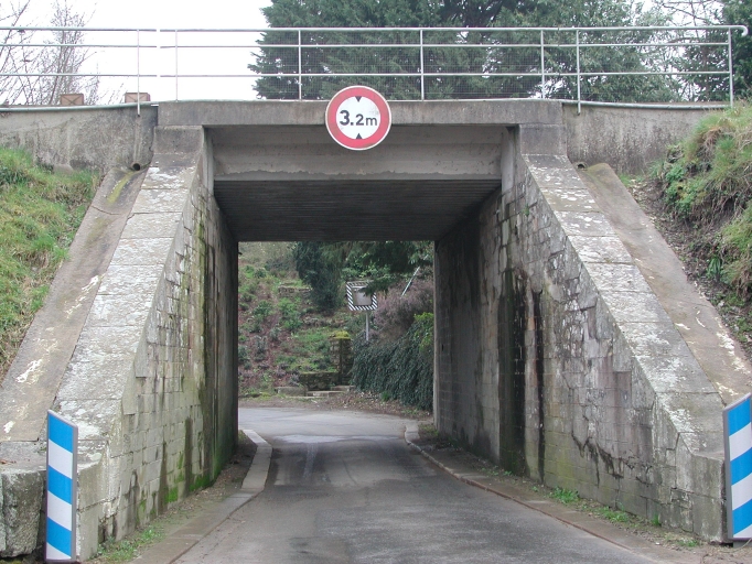 Vue générale ; Vue générale d'un pont remanié