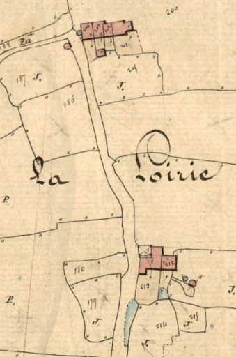Vue générale de l'écart en 1850