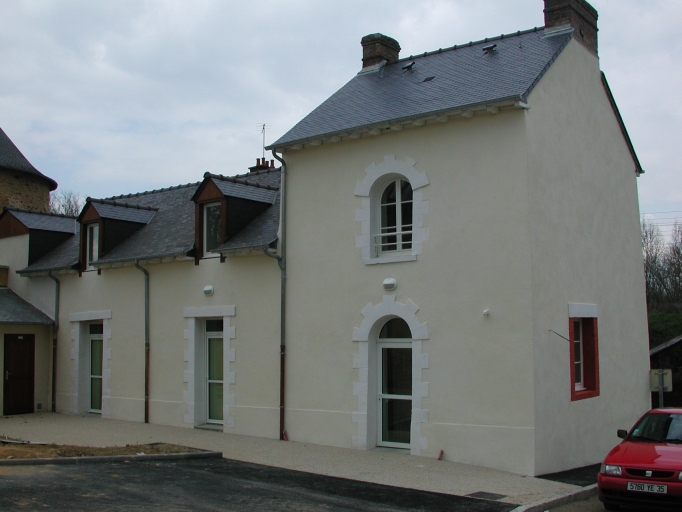 Vue générale de la façade sud
