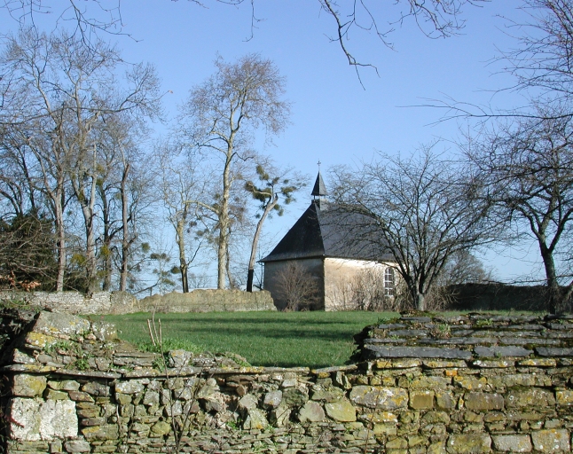 Vue générale ; Chapelle du Grand Corcé (17e siècle)