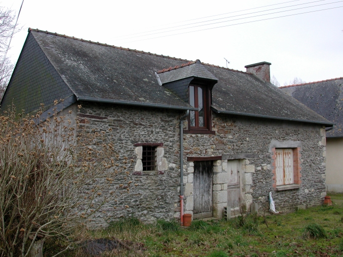 La Touraille, ferme à fonctions combinées regroupant logement et espace à usage agricole sous un même toit ; Vue générale