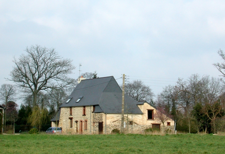 La Maison Neuve, ferme actuellement maison ; Vue générale