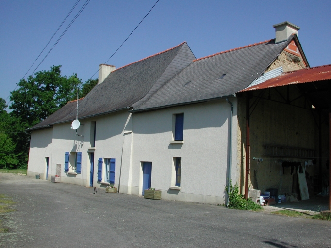 Alignement de deux logis ; Ferme, Les Motais