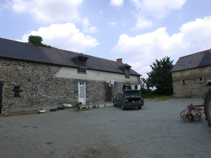 Vue générale ; Ferme, les Mailleries