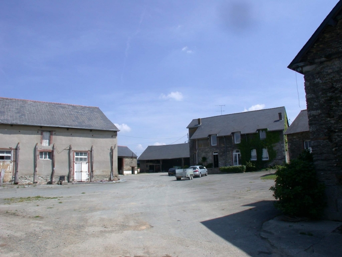 Vue générale ; Ferme, Gosne
