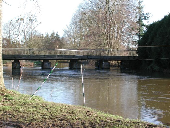 Vue générale ouest du pont ; Pont sur la Vilaine