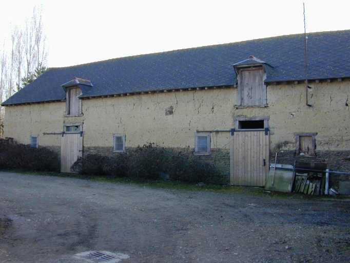 Vue générale de l'étable